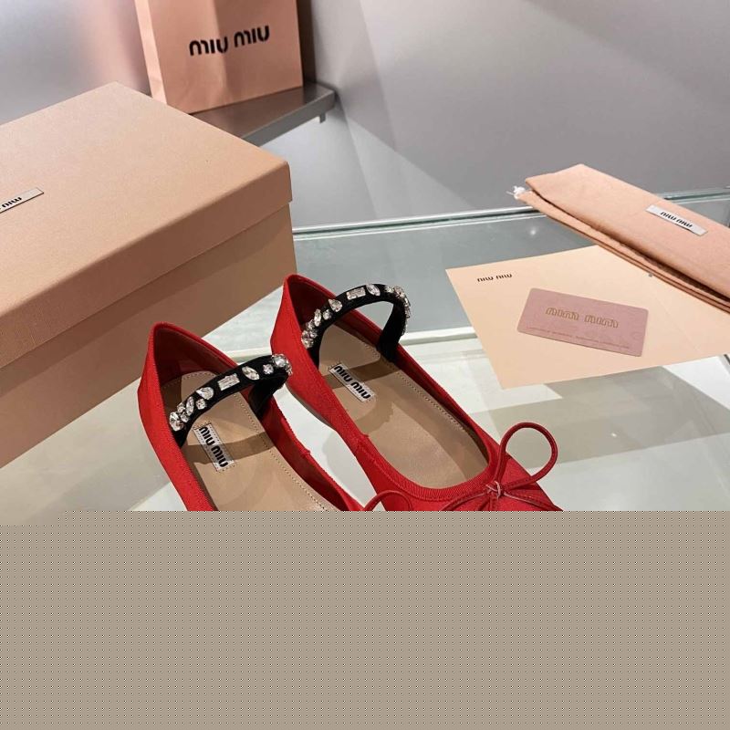 Miu Miu flat shoes